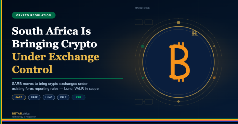South Africa brings cryptocurrency under exchange control regulation
